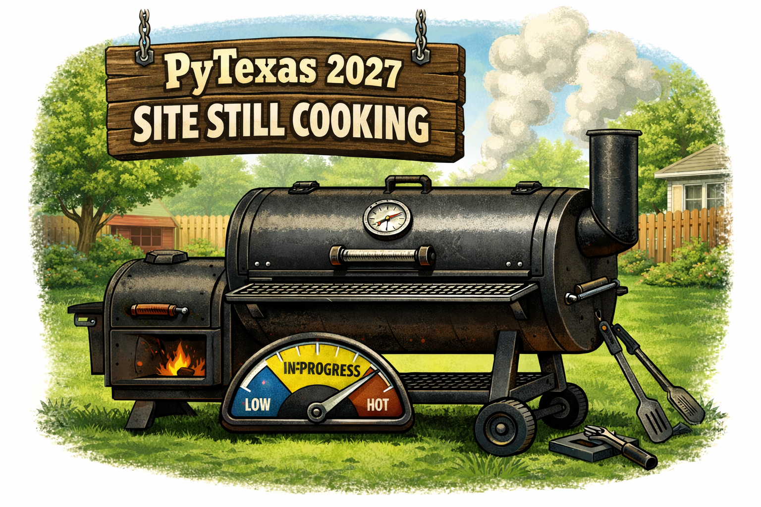PyTexas 2027 - Site Still Cooking
